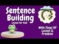 Video thumbnail for Sentence Building Lesson with Steps to Teach and Freebies!