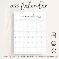Video thumbnail for 2025 Calendar 2025 Monthly Planner Vertical Sunday & Monday Start 2025 Elegant Monthly Calendar A4 Letter Size Wall Calendar Printable 2025 - Etsy