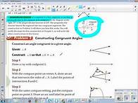 Video thumbnail for Geometry Chapter 1-6 Basic Constructions