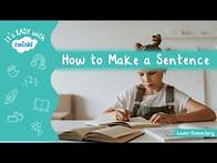 Video thumbnail for How to Make a Sentence for Kids | It's Easy With Twinkl | Twinkl USA