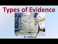Video thumbnail for Types of Evidence