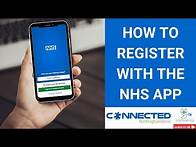 Video thumbnail for How to register with the NHS app