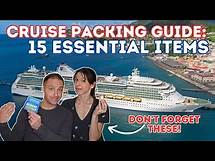 Video thumbnail for Cruise Packing List: 15 Simple Essentials to Pack for Your Next Cruise!