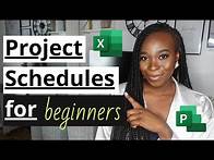 Video thumbnail for How to make a SIMPLE PROJECT SCHEDULE/PLAN | Excel VS Project | BEGINNERS PACK 1/3