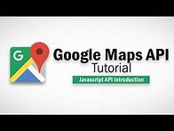 Video thumbnail for Google Maps Javascript API Tutorial - Introduction