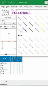 Video thumbnail for Learn how to create timeline chart in excel #exceltips #exceltutorial #productivity