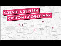 Video thumbnail for Build a Stylish Custom Google Map With The Google Maps API