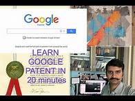 Video thumbnail for Learn to search using Google Patent