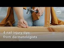 Video thumbnail for 4 nail injury tips from dermatologists
