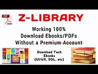 Video thumbnail for How to Download Ebooks/PDF from Z-Library for Free Without a Premium Account ( Download Tech Books)
