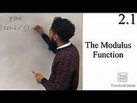 Video thumbnail for Edexcel A level Maths: 2.1 The Modulus Function
