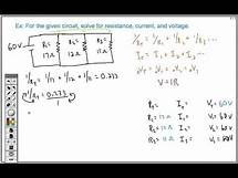 Video thumbnail for How to Solve a Parallel Circuit (Easy)