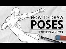 Video thumbnail for Learn to draw Poses in 5 Minutes! [Beginner Tutorial] | Drawlikeasir