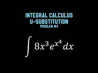 Video thumbnail for U-substitution | Integral Calculus | Problem # 4