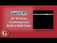 Video thumbnail for Product Spotlight: Wolf 30” M Series Contemporary Built-in Wall Oven - SO30CM