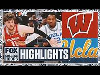 Video thumbnail for Wisconsin Badgers vs. UCLA Bruins Big Ten Tournament Highlights | FOX College Hoops