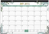 Video thumbnail for Desk Calendar 2025-2026, 18 Months Calendar from July 2025 to December 2026, 17" x 12", 2025-2026 Desk Calendar Large Ruled Blocks for Planning
