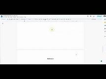 Video thumbnail for Formatting a Reference page in APA Ed 7 using Google Docs