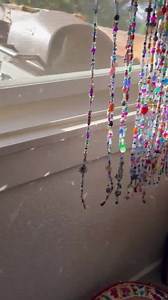 Video thumbnail for Handmade Boho Beaded Curtains - Etsy