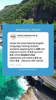 Video thumbnail for New PTE Requirement for 485 Visa Applicants in Australia