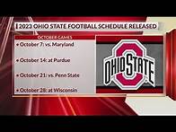 Video thumbnail for Ohio State’s full schedule for 2023 football season announced