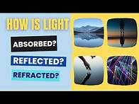 Video thumbnail for How is Light Absorbed, Reflected and Refracted | #steamspirations #steamspiration