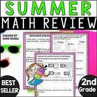 Video thumbnail for 2nd Grade Summer Math Review | Math Review Packet