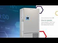 Video thumbnail for How to operate: Thermo Scientific™ TSX™ Core Ultra-Low Temperature Freezer user interface functions