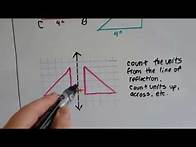Video thumbnail for Grade 6 Math #11.8, Transformations - translation, rotation, reflection