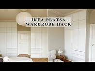 Video thumbnail for WARDROBE HACK IKEA PLATSA | DIY BUILT IN CLOSET