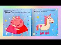Video thumbnail for Peppa Pig: Peppa’s Magical Unicorn | A Sparkly Read-Along! 🦄