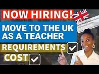 Video thumbnail for How to become a teacher in the UK in 2023 | Full requirements and Cost | UK company hiring teachers
