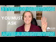 Video thumbnail for Questions to ask at the End of an Interview