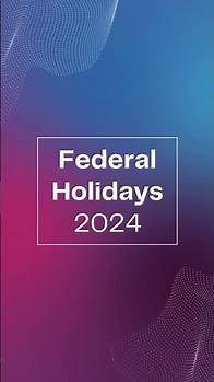 Video thumbnail for List of Federal Holidays for 2024📅 Calendar 365 📅