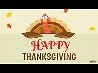 Video thumbnail for Happy Thanksgiving Greeting Card