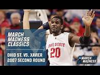 Video thumbnail for Ohio State vs. Xavier: 2007 NCAA tournament | FULL REPLAY