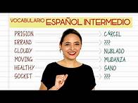 Video thumbnail for SPANISH VOCABULARY Intermediate 🧑📚Learn the Most useful Spanish Vocabulary B1-B2