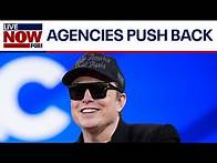 Video thumbnail for Elon Musk federal worker email: Key agencies refuse to comply | LiveNOW from FOX