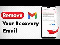 Video thumbnail for How To Remove Your Recovery Email On Gmail - Full Guide