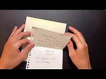 Video thumbnail for How to write and mail a really nice letter to a friend (step by step instructions)