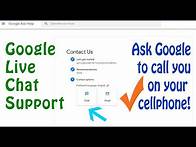 Video thumbnail for Google live chat support and other services
