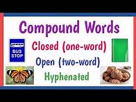 Video thumbnail for Compound Words