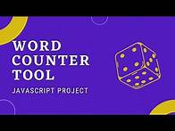Video thumbnail for Javascript word counter and character count textarea | Word count JS tool | HA Codes