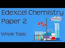 Video thumbnail for The whole of EDEXCEL Chemistry Paper 2 or C2 in only 47 minutes. 9-1 GCSE Science Revision