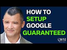 Video thumbnail for How To Setup Google Guaranteed