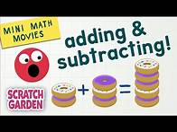 Video thumbnail for Adding & Subtracting! | Mini Math Movies | Scratch Garden