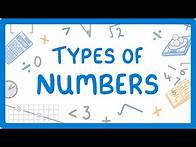 Video thumbnail for GCSE Maths - Types of Numbers