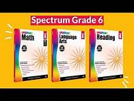 Video thumbnail for Spectrum 6th Grade Workbooks