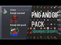 Video thumbnail for PACK DE EMOJIS PNG Y GIF PARA DISCORD (1000 EMOJIS)