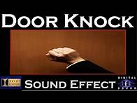 Video thumbnail for Door Knock Sound Effect | DOOR KNOCK SFX | HD
